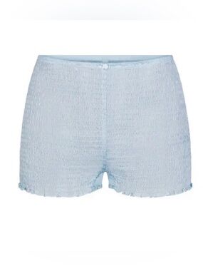 SKIMS Romance Smocked Short Celeste